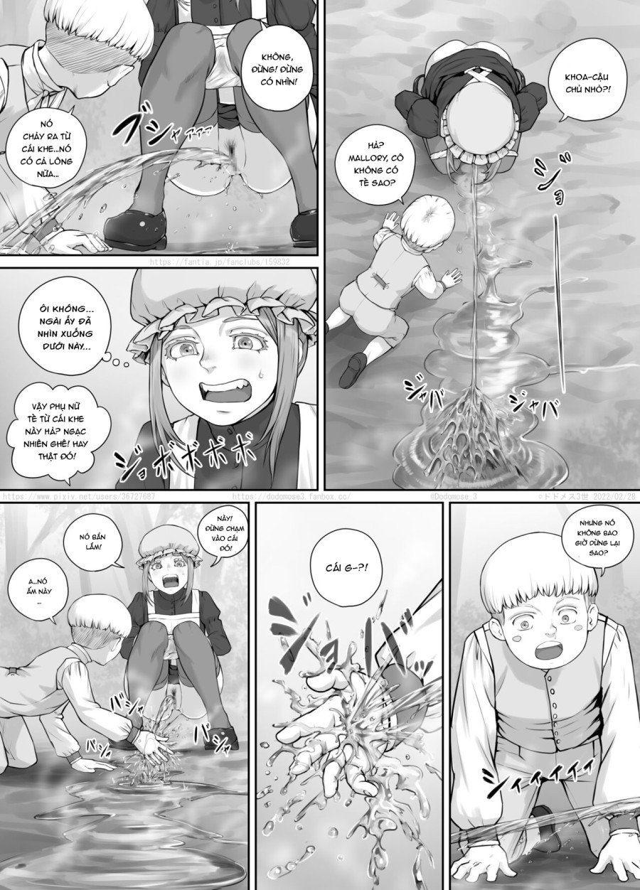 Manga hầu gái và tu sĩ 