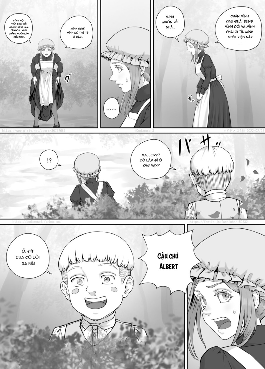 Manga hầu gái và tu sĩ 