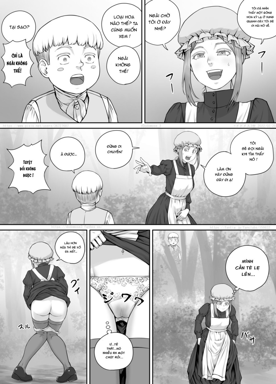 Manga hầu gái và tu sĩ 