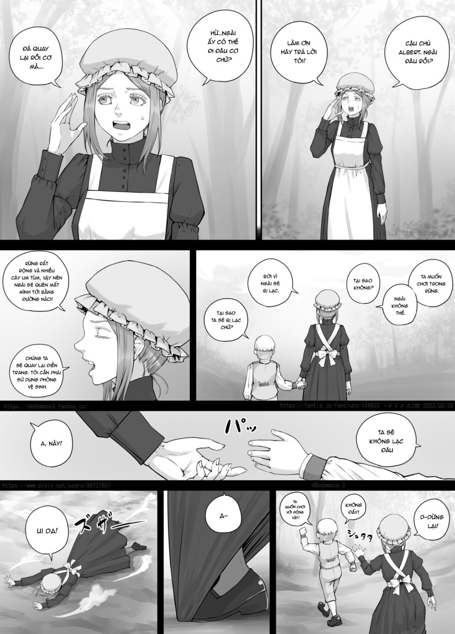 Manga hầu gái và tu sĩ 