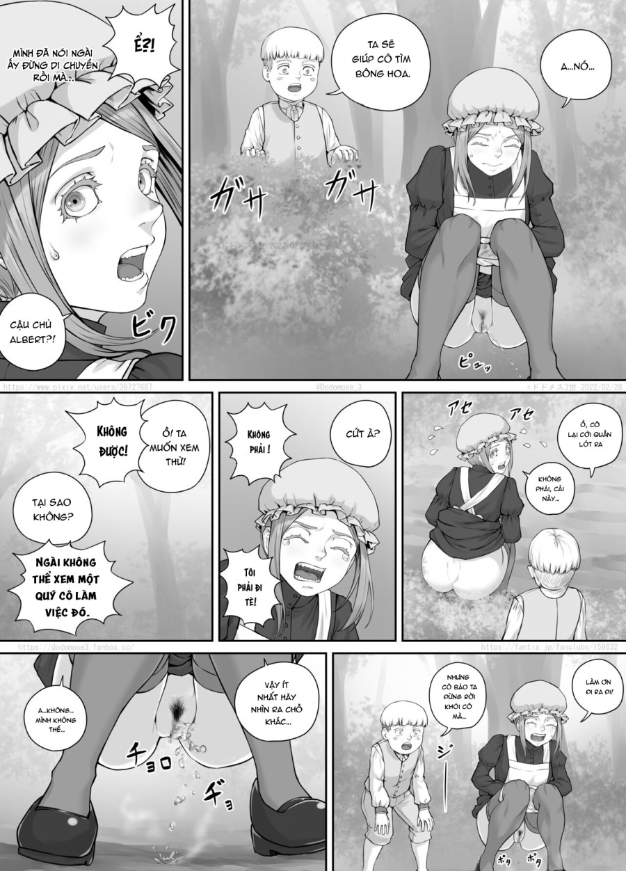 Manga hầu gái và tu sĩ 