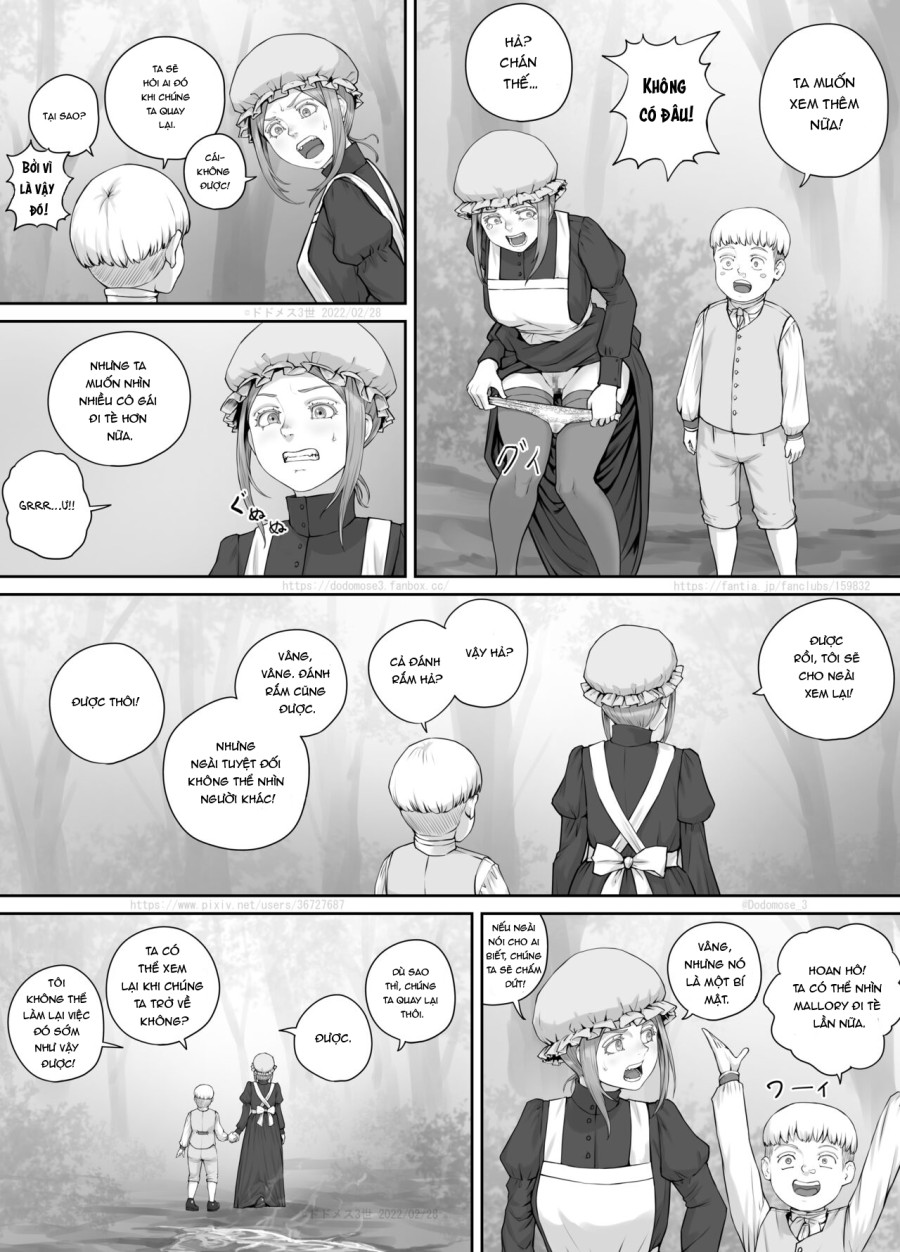 Manga hầu gái và tu sĩ 