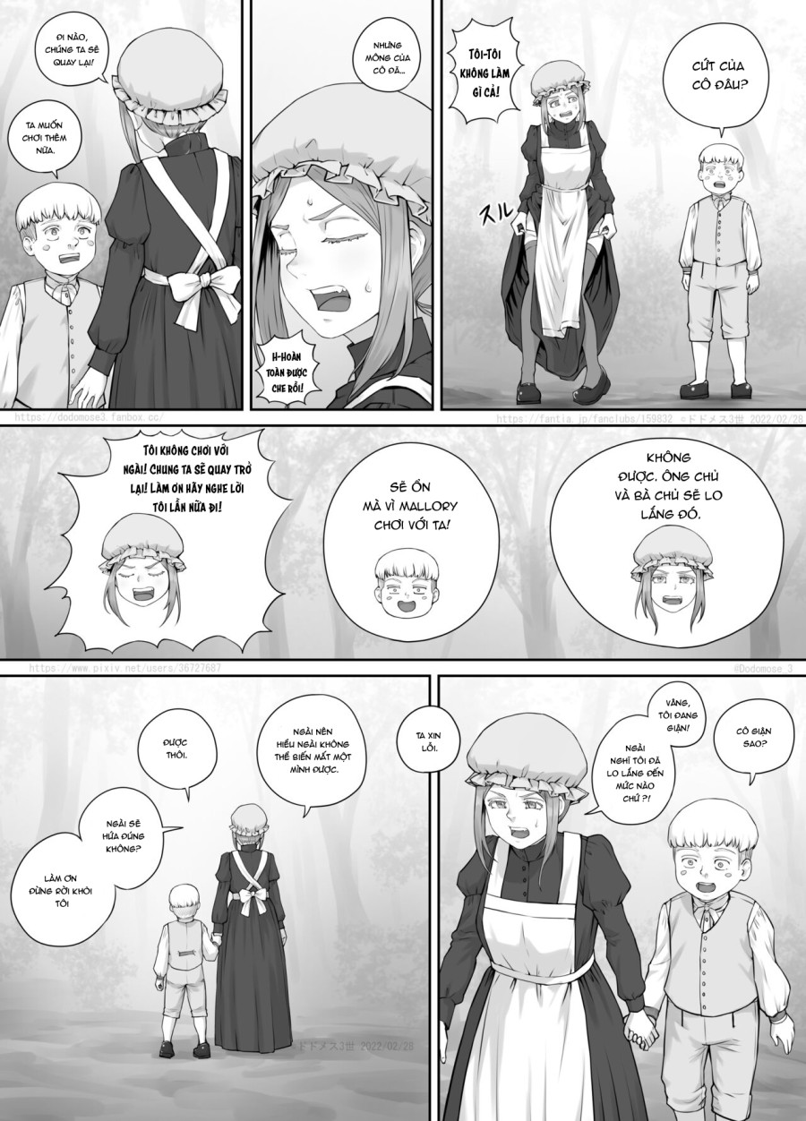 Manga hầu gái và tu sĩ 