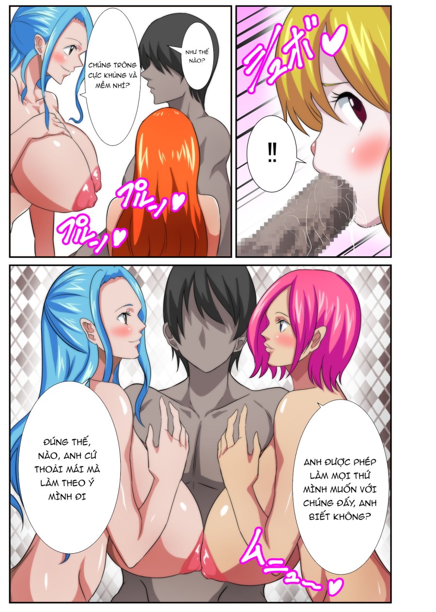 Thiên đường harem với các nữ nhân vật ngực bự 