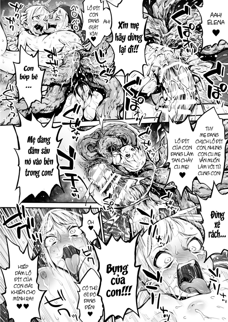 Futanari Sister, Manamusume o Rape Su!f 