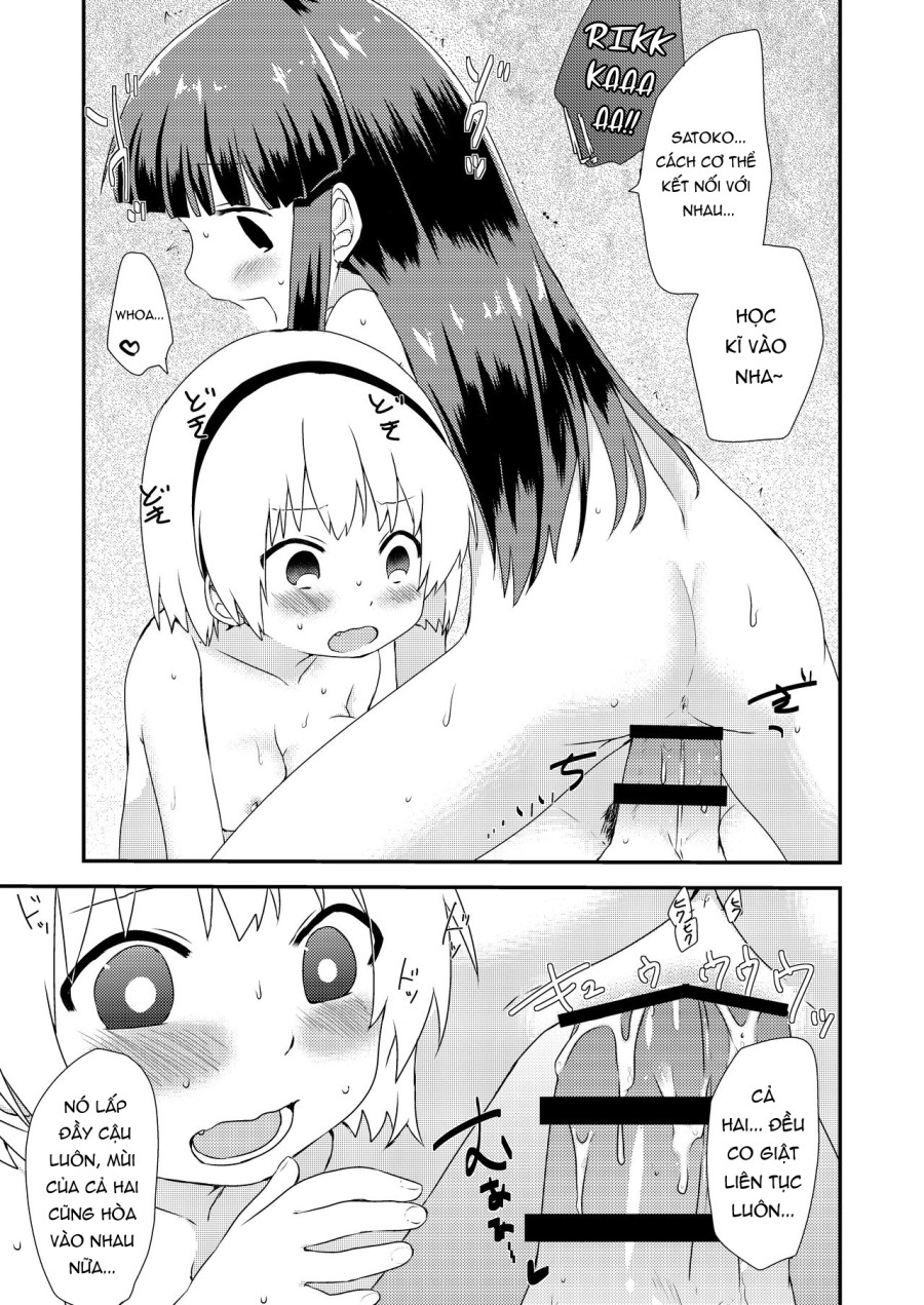 Rika-chan to Satoko ga Keiichi o Osou Hon 