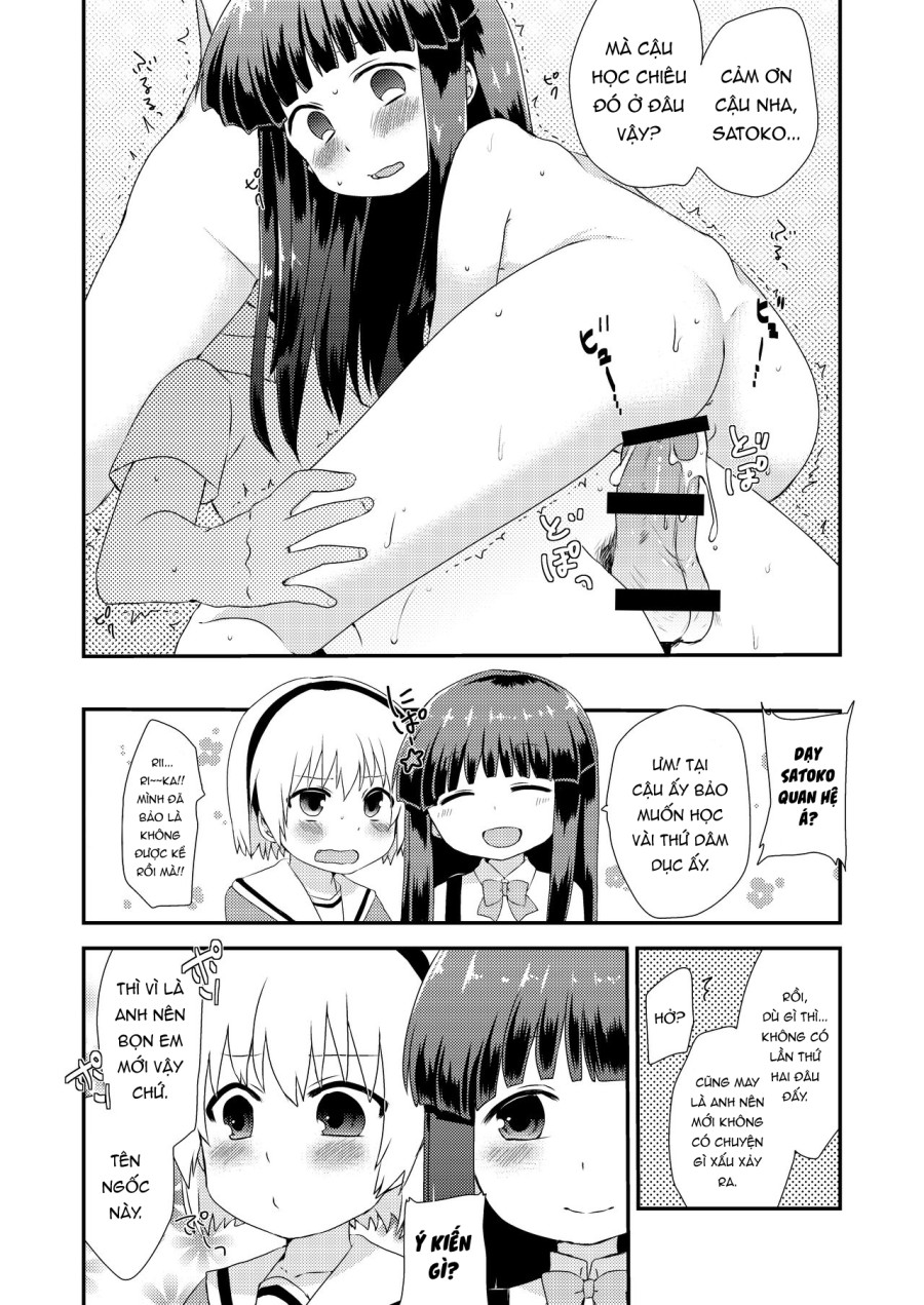 Rika-chan to Satoko ga Keiichi o Osou Hon 