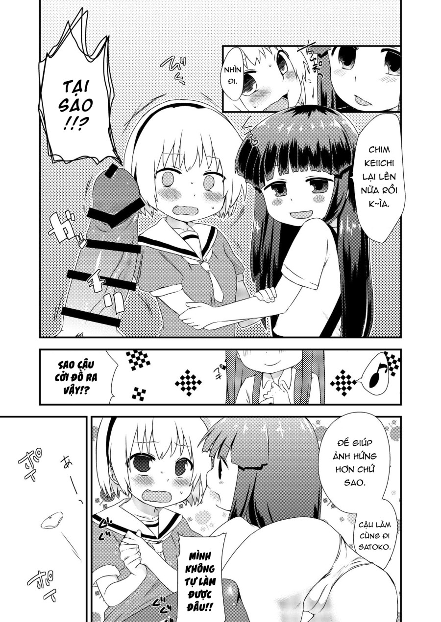 Rika-chan to Satoko ga Keiichi o Osou Hon 