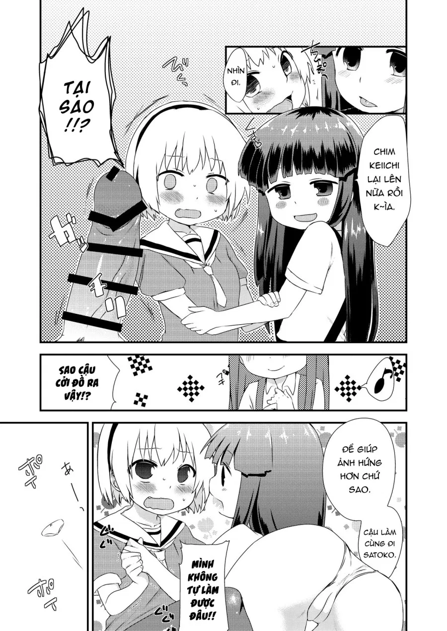 Rika-chan to Satoko ga Keiichi o Osou Hon 
