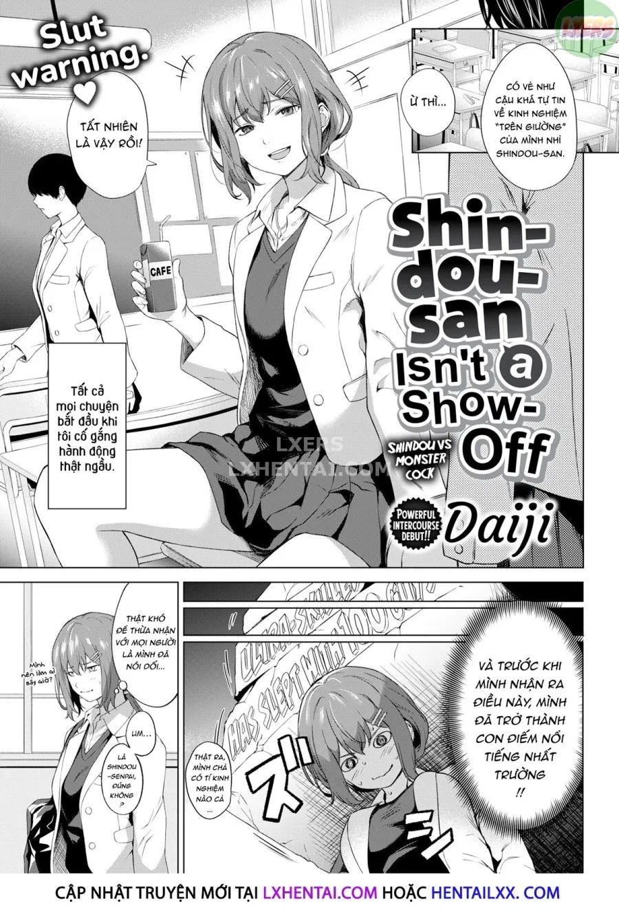 Shindou-san không hề phô trương 