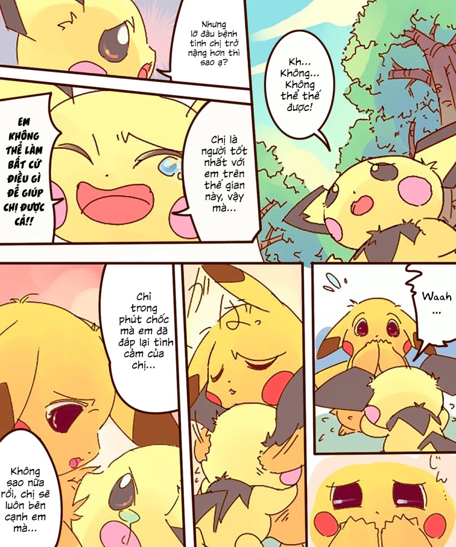 Pikachu Kiss Pichu 