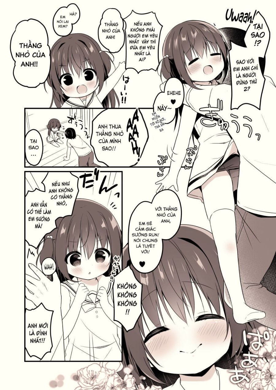 Với em Onii-chan chỉ đứng thứ 2 trên thế giới này thôi. 