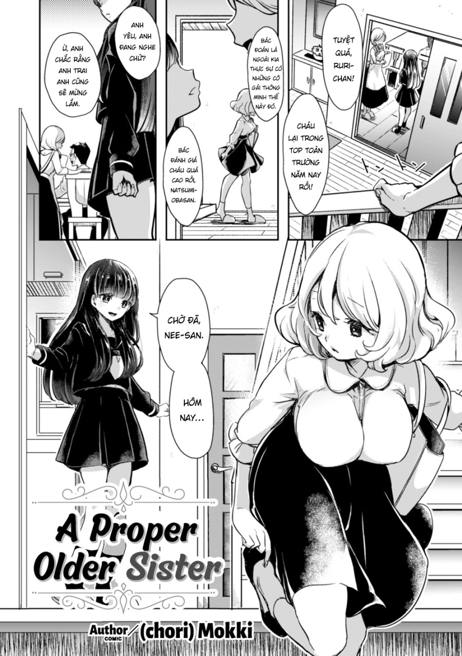 A Proper Older Sister 