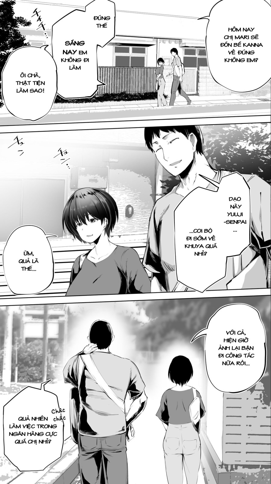 Chịch xã giao với Senpai đã có chồng! 