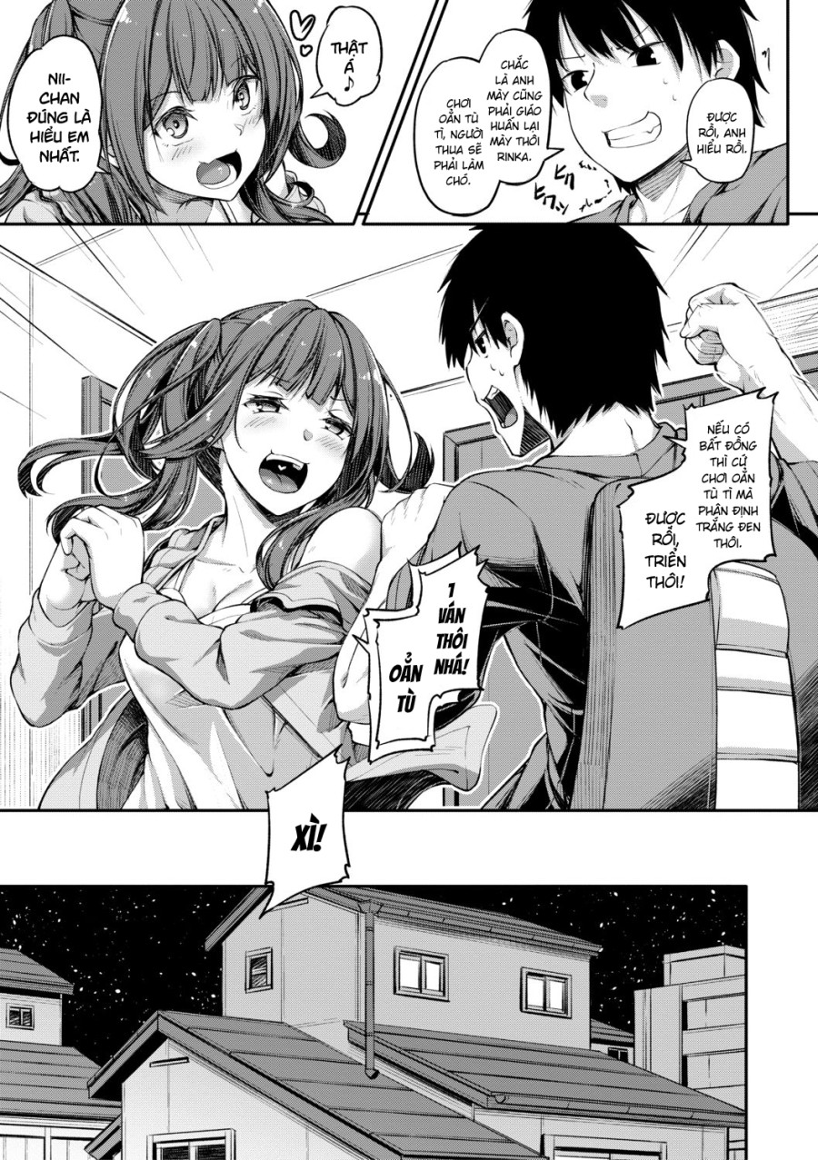 Nếu thua Onii-chan, bọn tôi sẽ làm tình! ~ Oẳn tù tì 