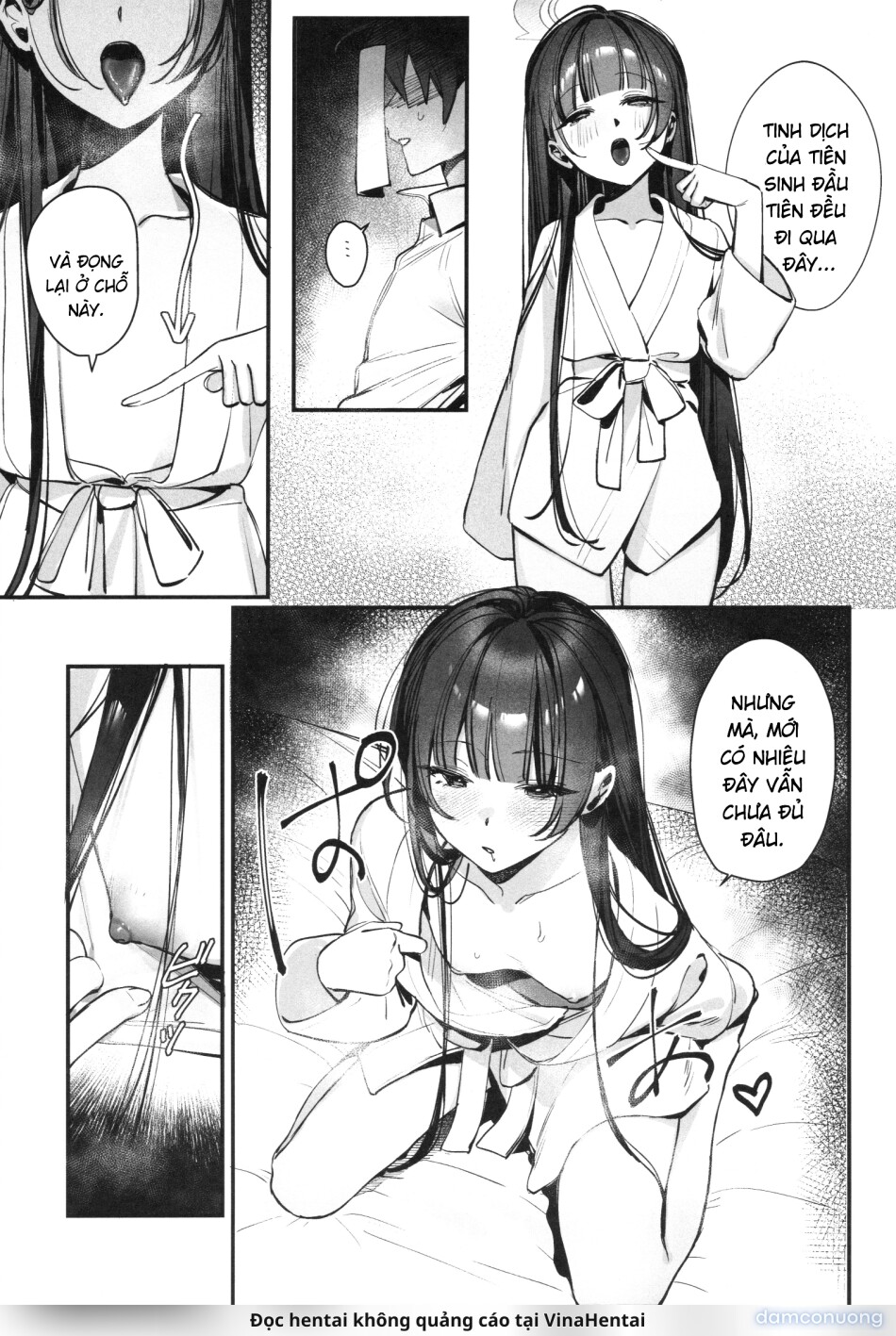 Môn chủ Kisaki! đãi ngộ sau khi tắm đây sao!? 