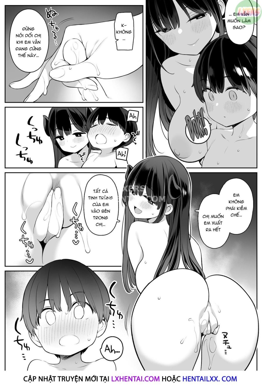 The Story of How The Big Sister Neighbor Squeezed My Semen Because She was a Succubus 