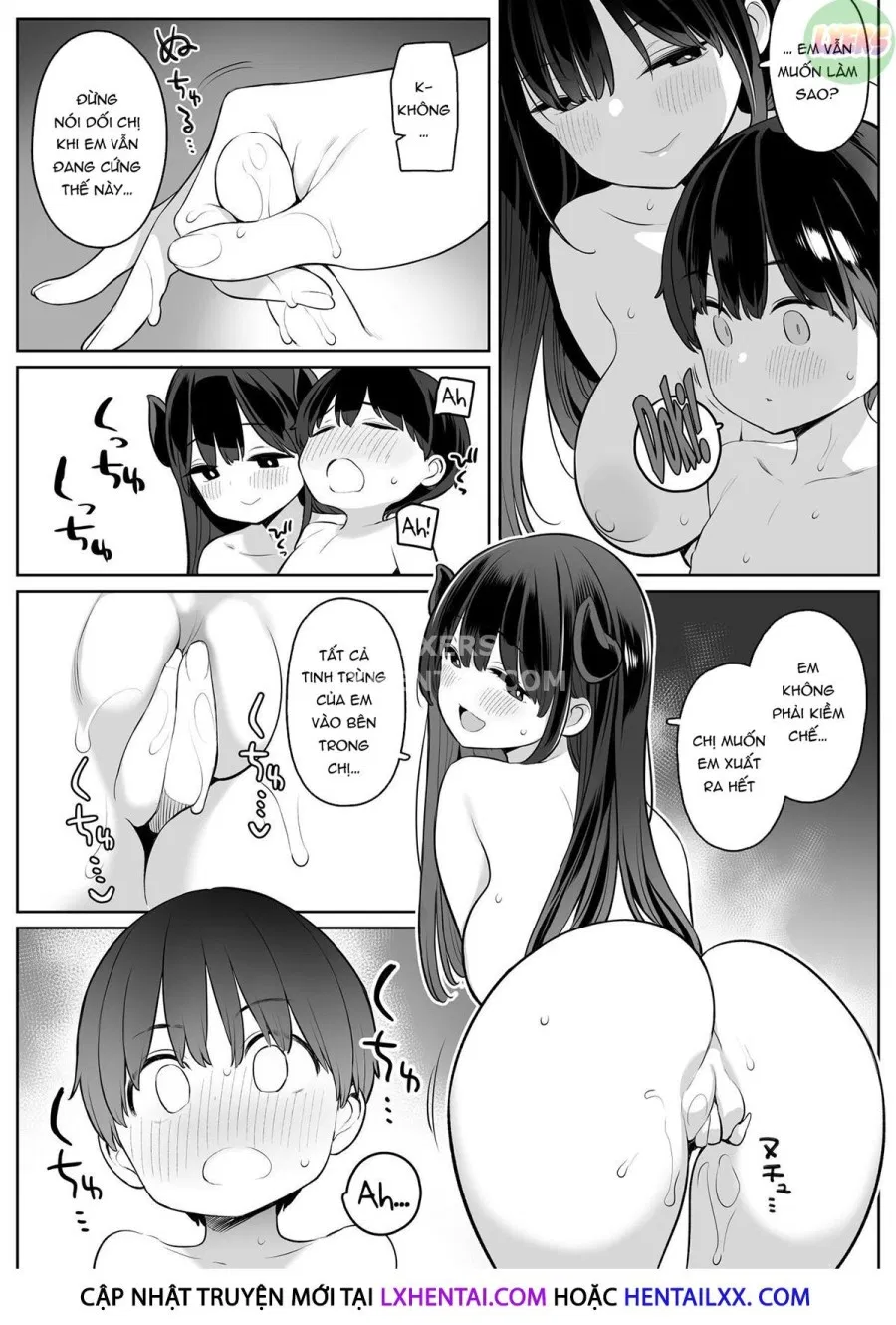 The Story of How The Big Sister Neighbor Squeezed My Semen Because She was a Succubus 