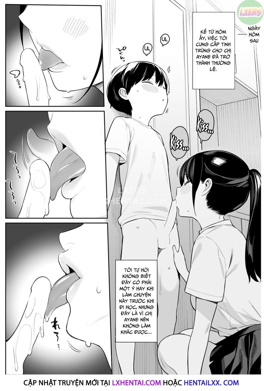 The Story of How The Big Sister Neighbor Squeezed My Semen Because She was a Succubus 