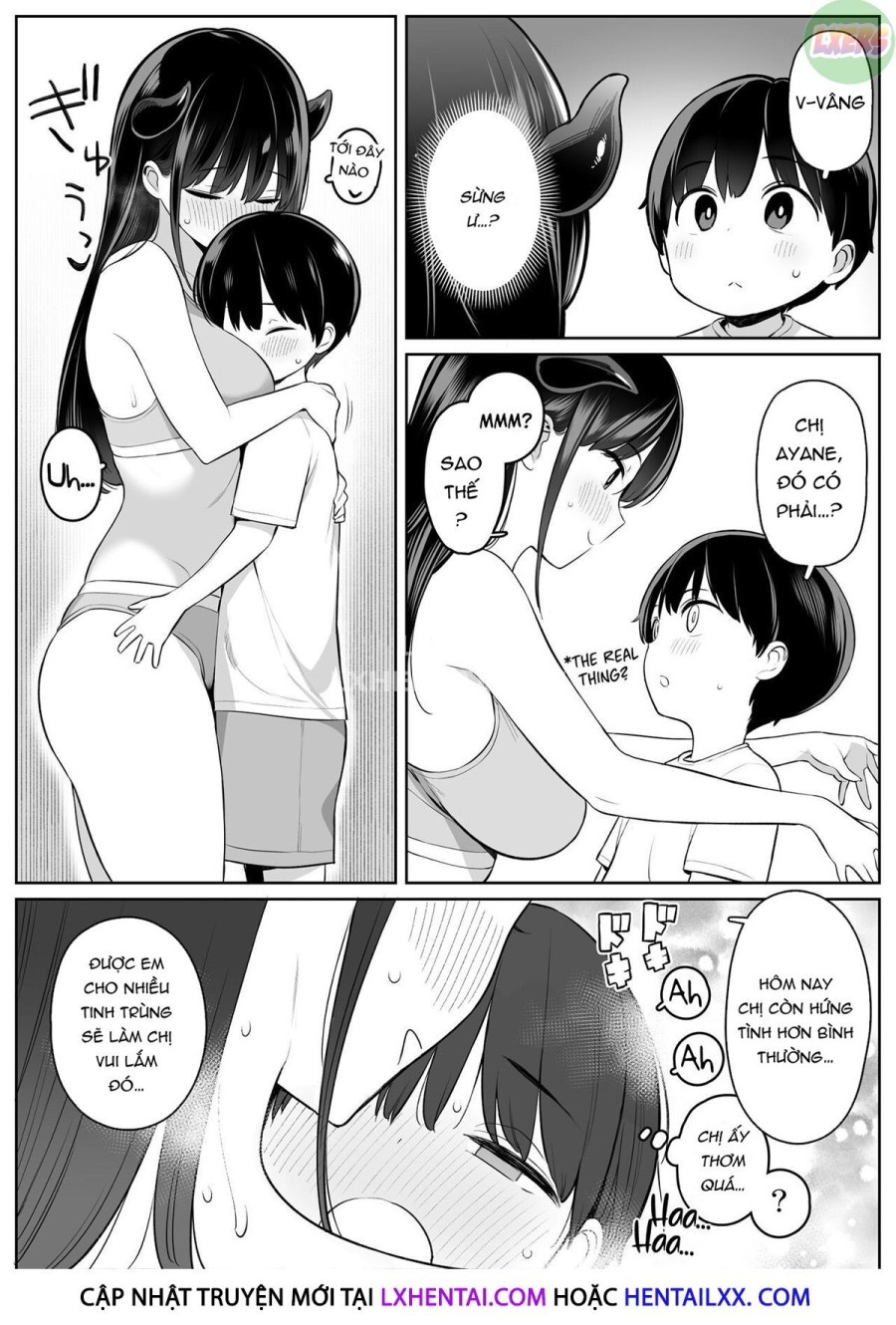 The Story of How The Big Sister Neighbor Squeezed My Semen Because She was a Succubus 