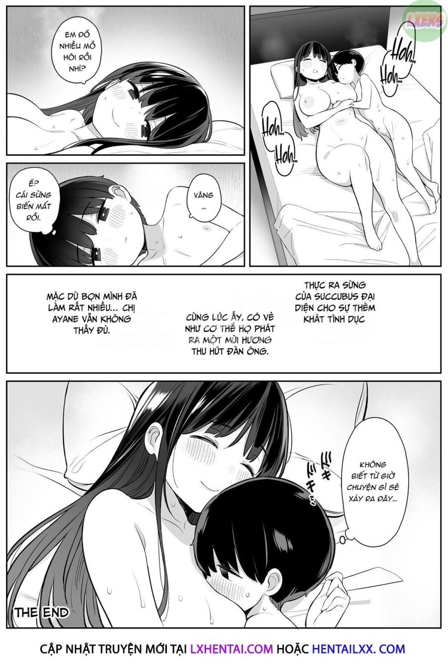 The Story of How The Big Sister Neighbor Squeezed My Semen Because She was a Succubus 
