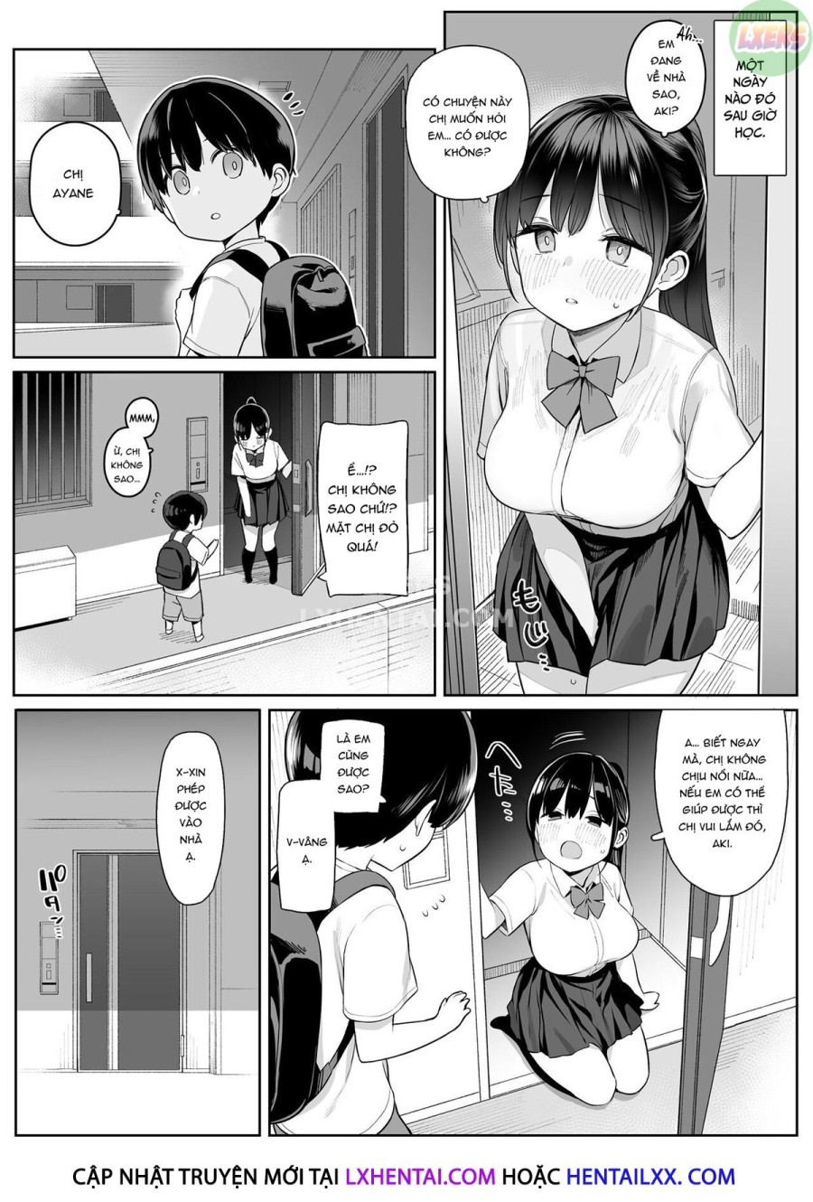 The Story of How The Big Sister Neighbor Squeezed My Semen Because She was a Succubus 