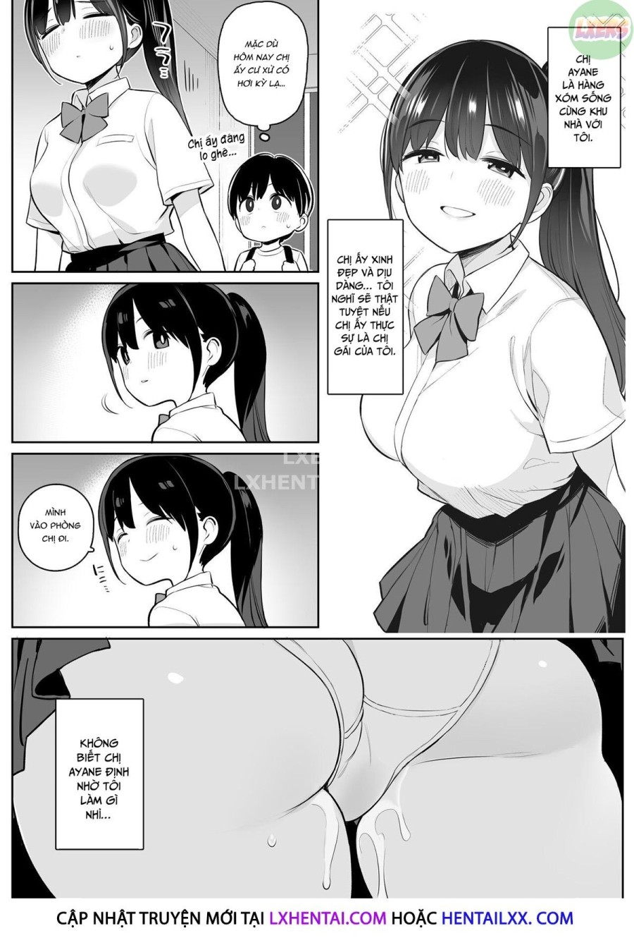 The Story of How The Big Sister Neighbor Squeezed My Semen Because She was a Succubus 