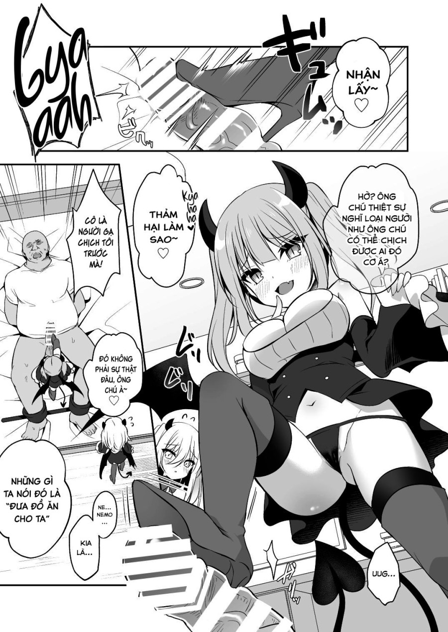 Huấn luyện bé Succubus ngây thơ thành người nhớn. 