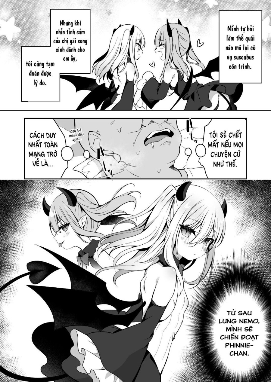 Huấn luyện bé Succubus ngây thơ thành người nhớn. 