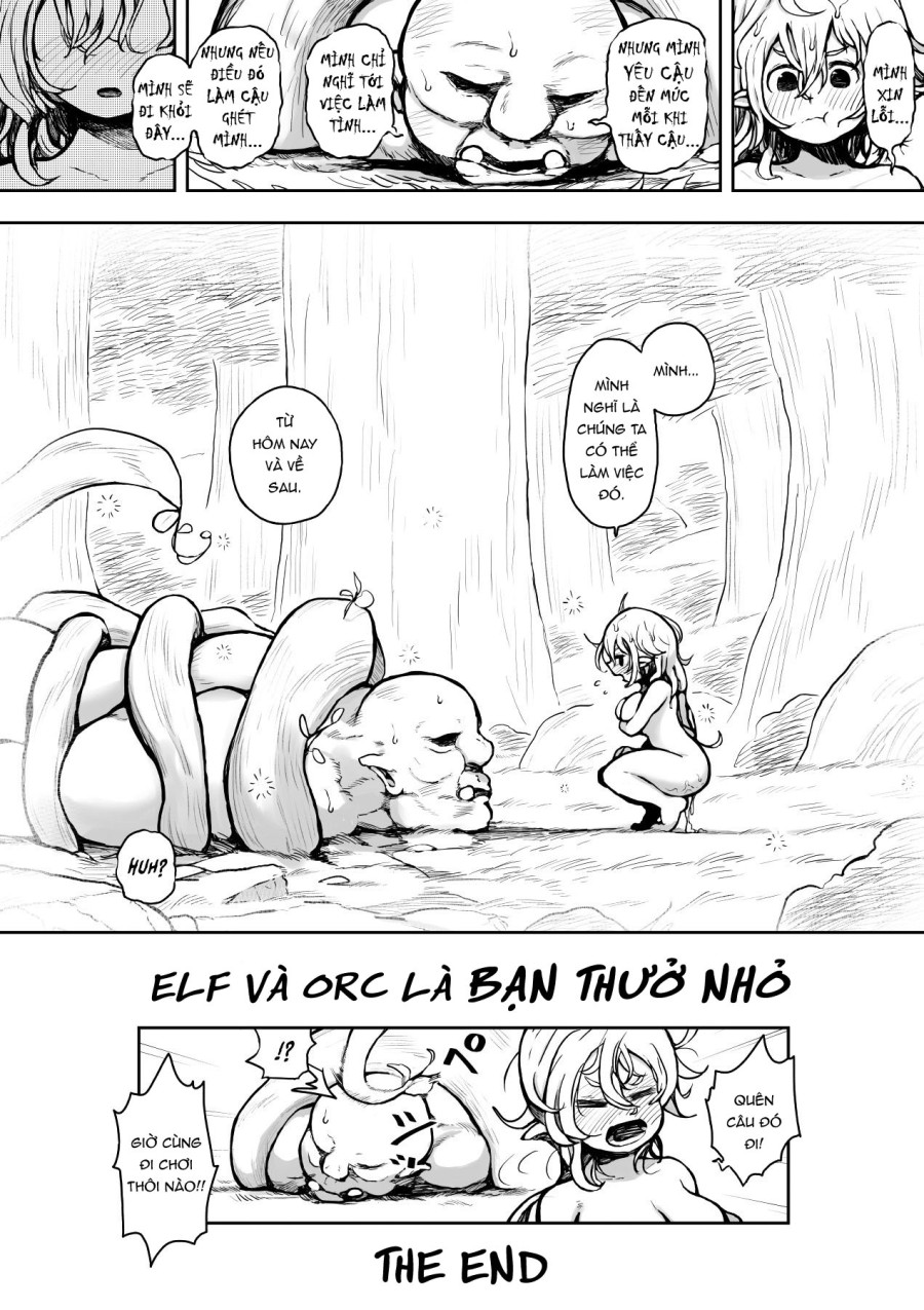 Elf và Orc là bạn thưở nhỏ 
