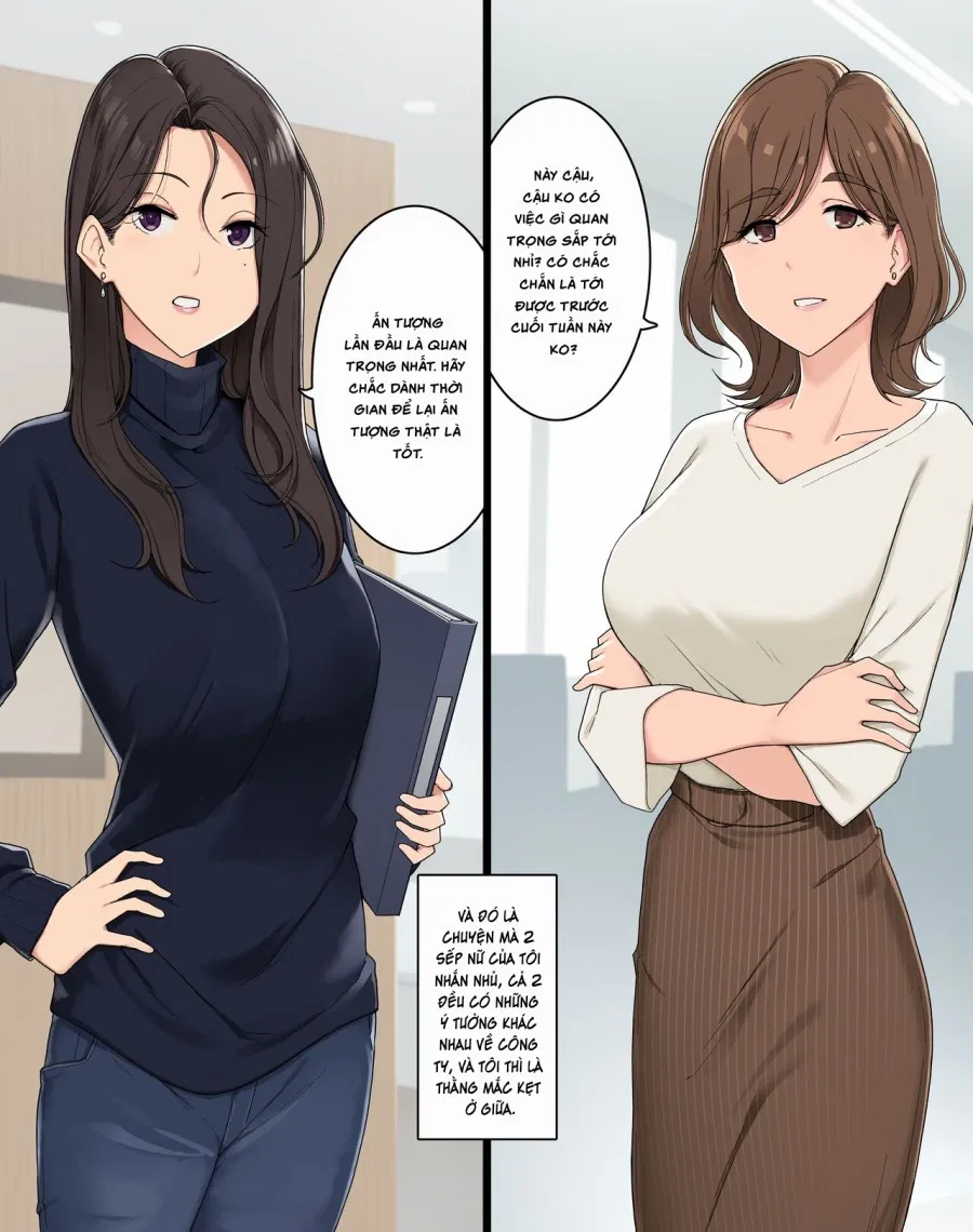 Onna Joushi Futari ni Ryougawa kara Semerarete Nou Bug-rasareru Hanashi 