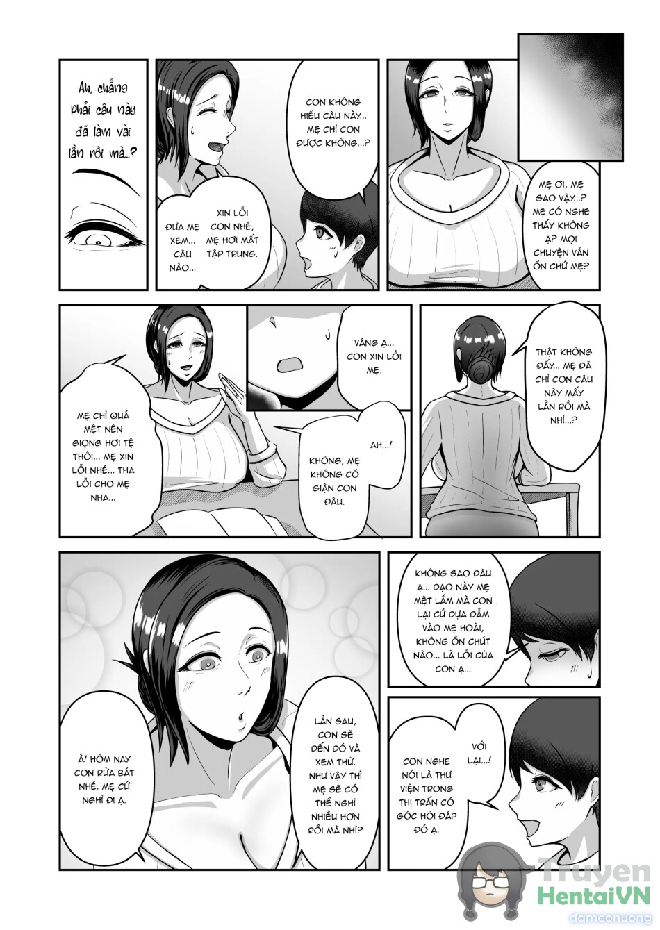 Okaa-san, modosaremashita 