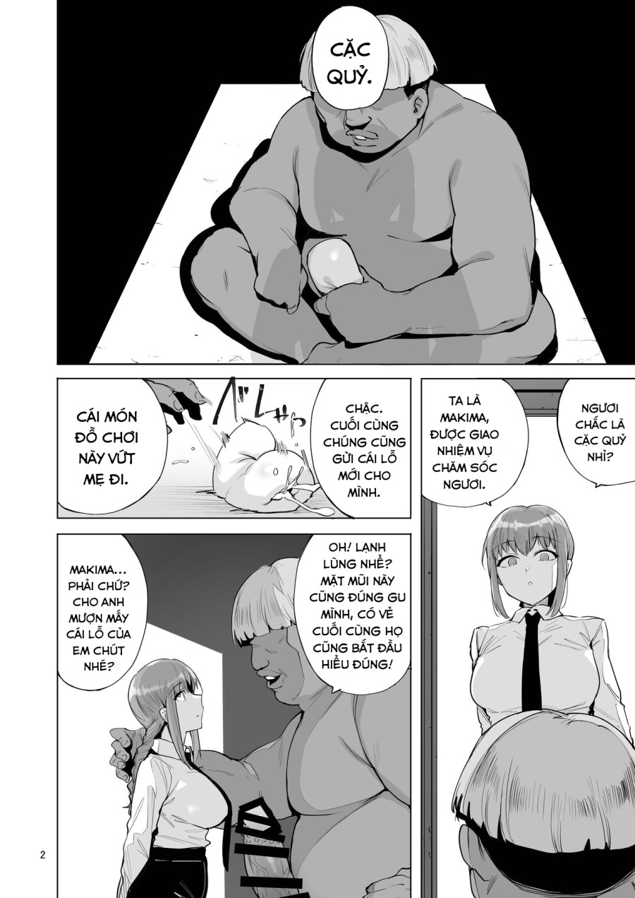 Makima với cặc quỷ. (Chainsaw Man) 