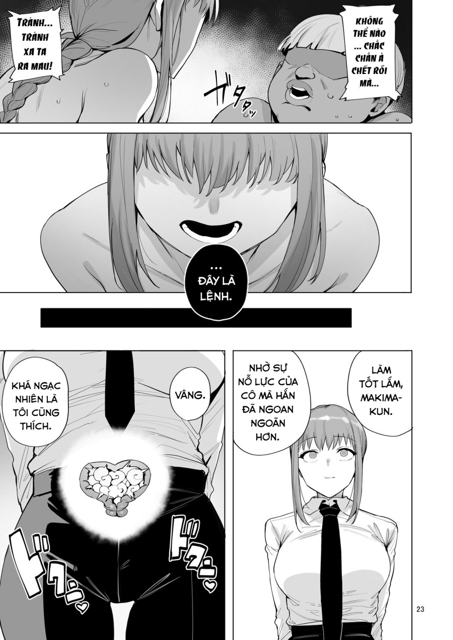 Makima với cặc quỷ. (Chainsaw Man) 