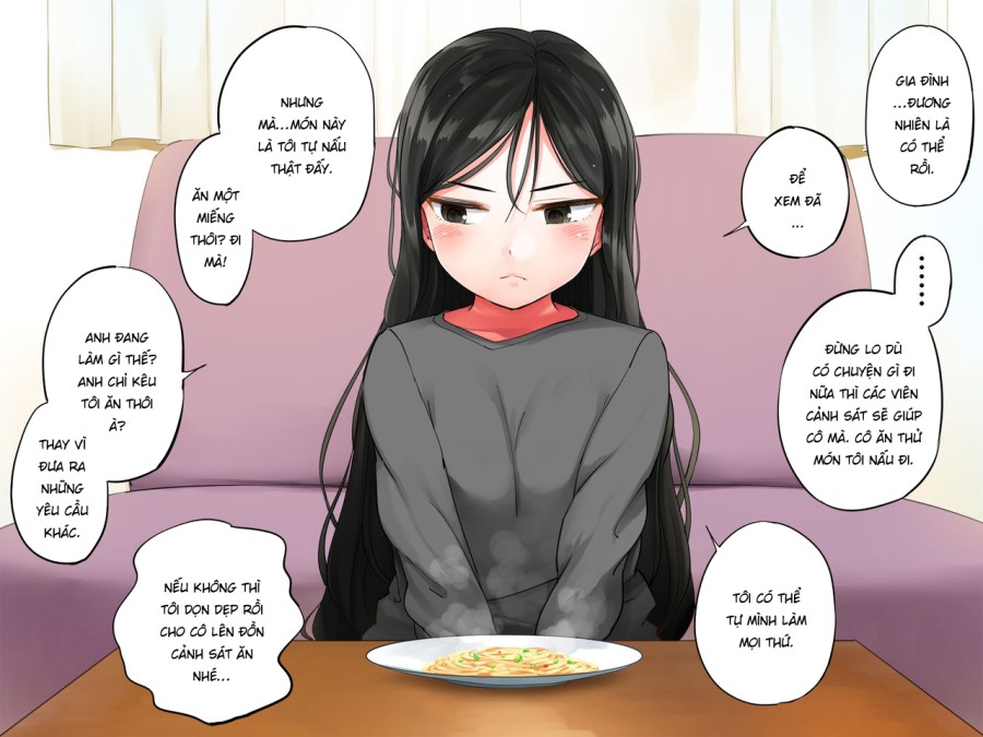 Khi tôi bế cô gái gầy gò của mình lên, cô ấy ướt sũng 