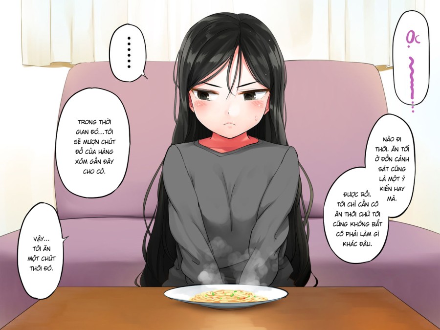 Khi tôi bế cô gái gầy gò của mình lên, cô ấy ướt sũng 