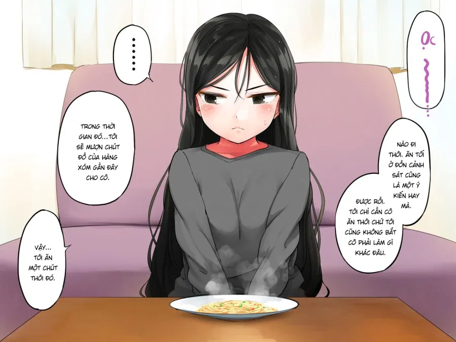 Khi tôi bế cô gái gầy gò của mình lên, cô ấy ướt sũng 