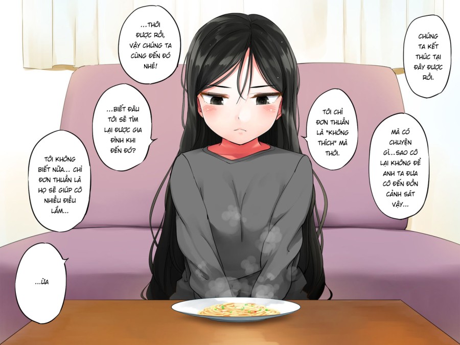 Khi tôi bế cô gái gầy gò của mình lên, cô ấy ướt sũng 