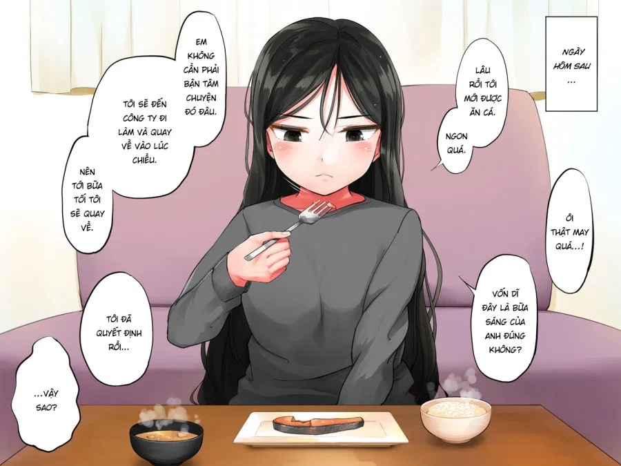 Khi tôi bế cô gái gầy gò của mình lên, cô ấy ướt sũng 