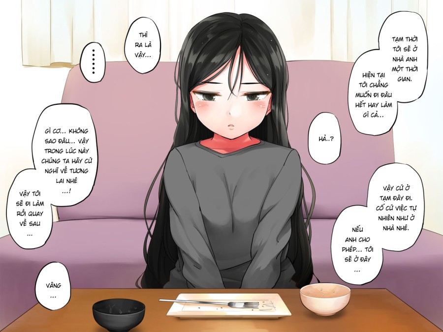 Khi tôi bế cô gái gầy gò của mình lên, cô ấy ướt sũng 