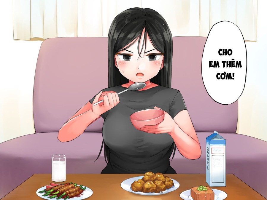 Khi tôi bế cô gái gầy gò của mình lên, cô ấy ướt sũng 