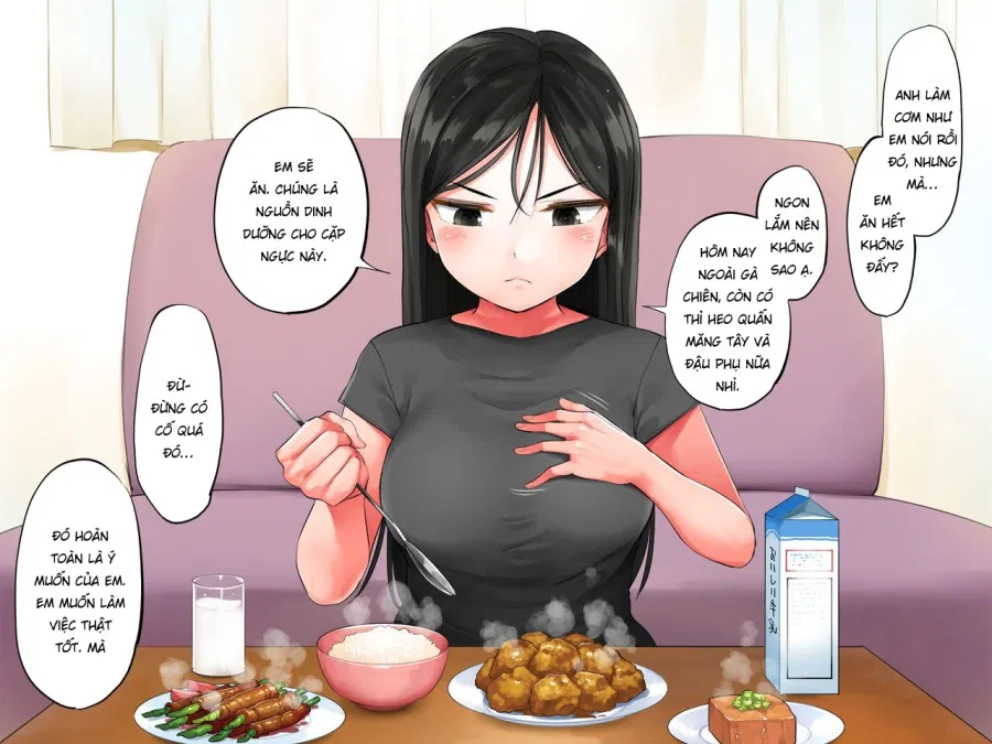 Khi tôi bế cô gái gầy gò của mình lên, cô ấy ướt sũng 