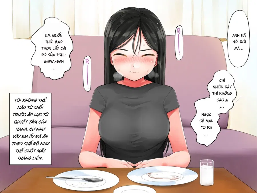 Khi tôi bế cô gái gầy gò của mình lên, cô ấy ướt sũng 