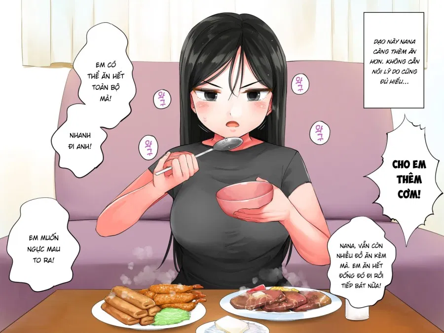 Khi tôi bế cô gái gầy gò của mình lên, cô ấy ướt sũng 