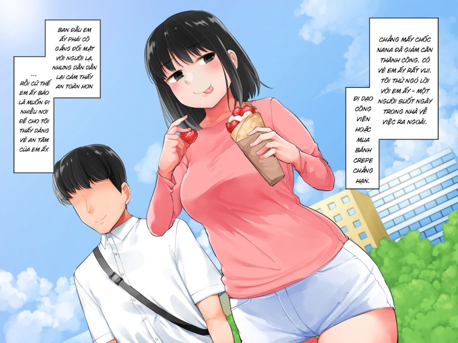 Khi tôi bế cô gái gầy gò của mình lên, cô ấy ướt sũng 