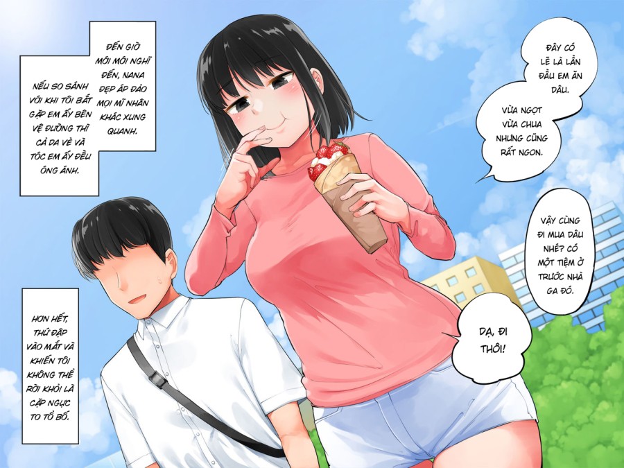 Khi tôi bế cô gái gầy gò của mình lên, cô ấy ướt sũng 