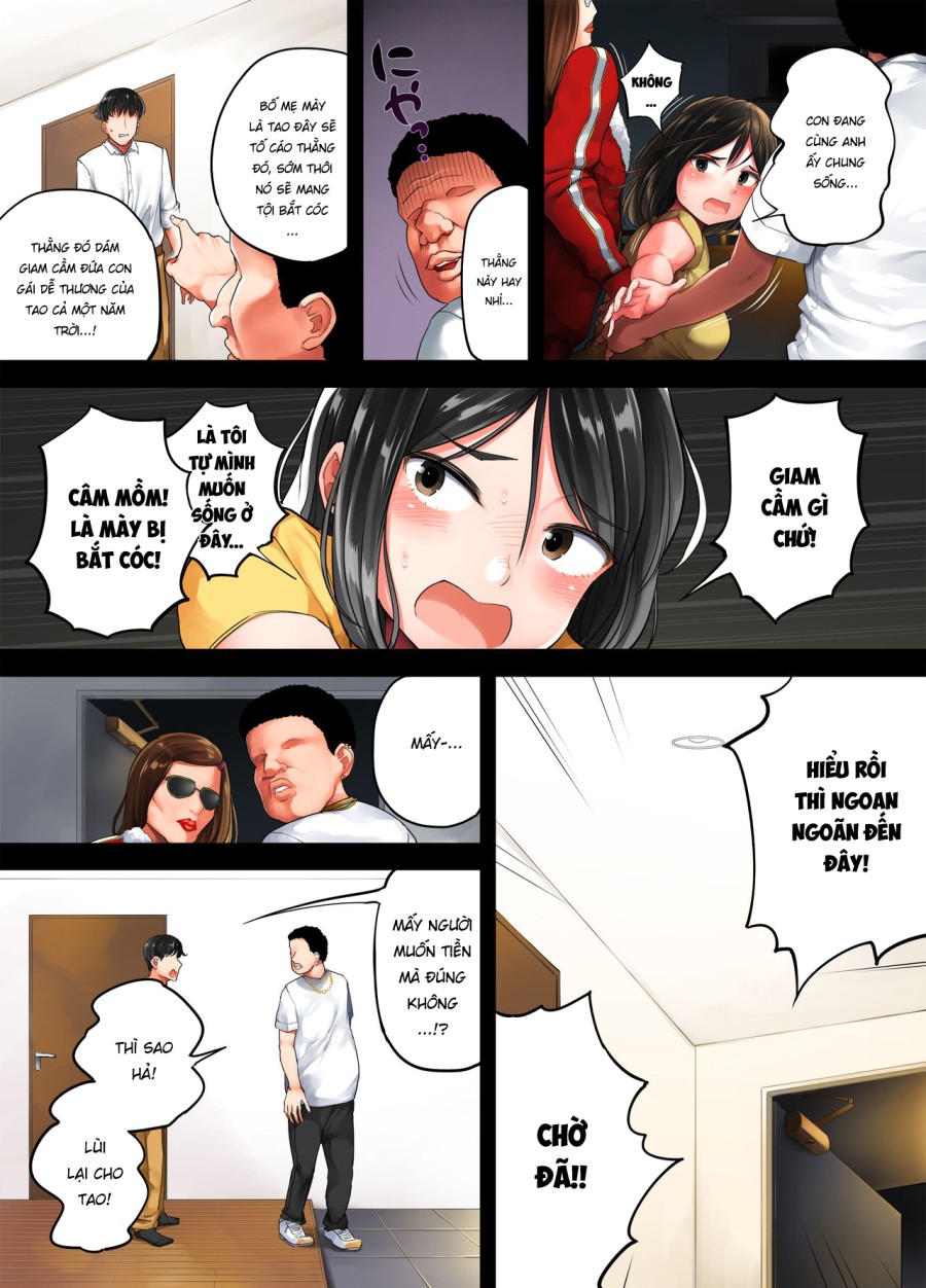 Khi tôi bế cô gái gầy gò của mình lên, cô ấy ướt sũng 