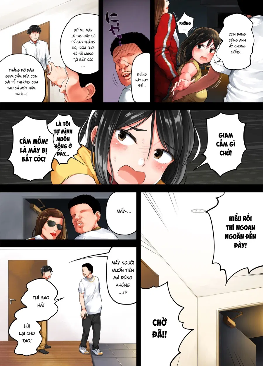 Khi tôi bế cô gái gầy gò của mình lên, cô ấy ướt sũng 