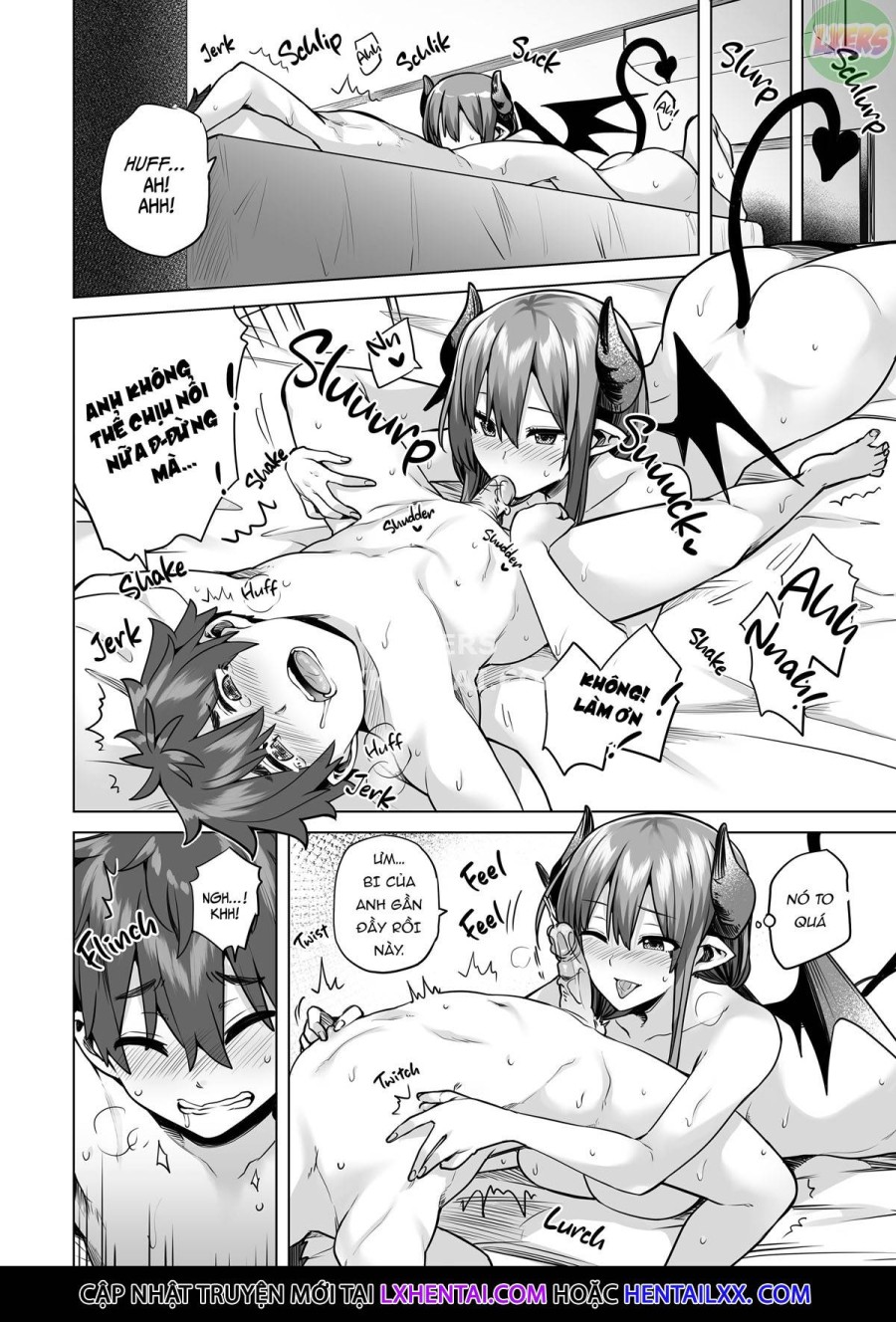 Những quý cô Succubus trong sứ mệnh vắt sữa 