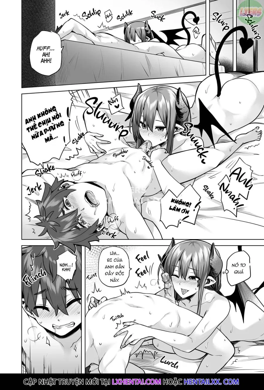 Những quý cô Succubus trong sứ mệnh vắt sữa 